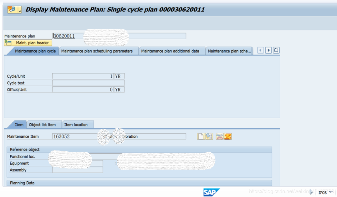 SAP PM入门系列33 - IP16 维修计划报表_SAP文章_04