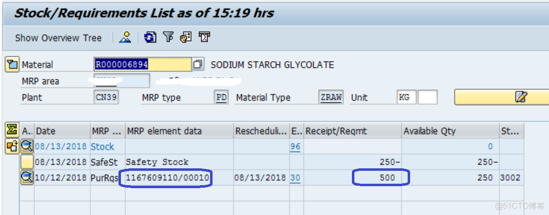 SAP MM 物料主数据MRP2 视图’Minimum Lot Size’字段_SAP文章_04