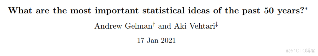 统计学权威盘点过去50年最重要的统计学思想，因果推理、bootstrap等上榜，Judea Pearl点赞_人工智能_03