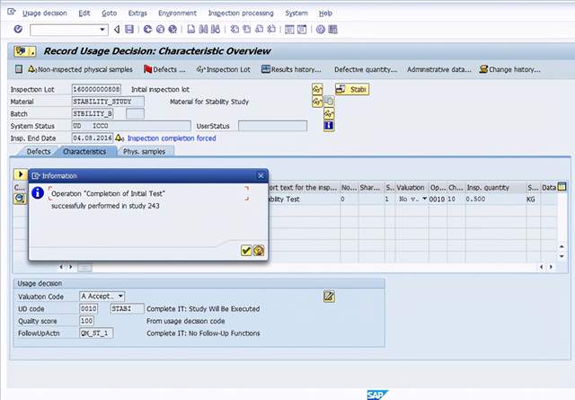 Stability Study with SAP Quality Management_SAP文章_39