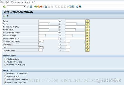 SAP MM ME1M 报表的Layout之调整_SAP MM ME55_02