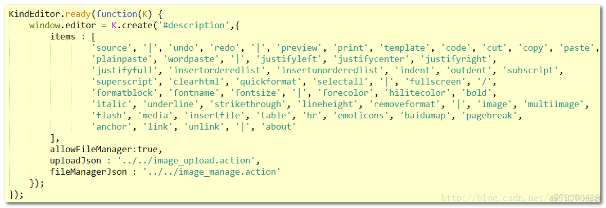 Kindeditor在线HTML富文本编辑器使用入门_Java_07