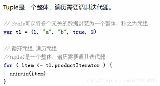 Scala元组数据的遍历_scala