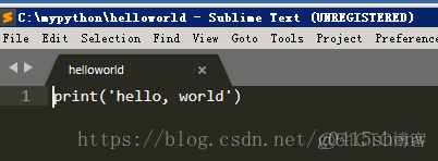 python之helloworld_Python_03