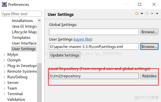 关于使用eclipse自带的maven插件以及使用自己安装maven插件_Java_16