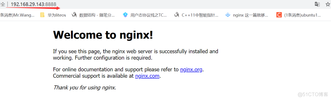 nginx编译安装，nginx静态资源访问和负载均衡的使用！_linux_13