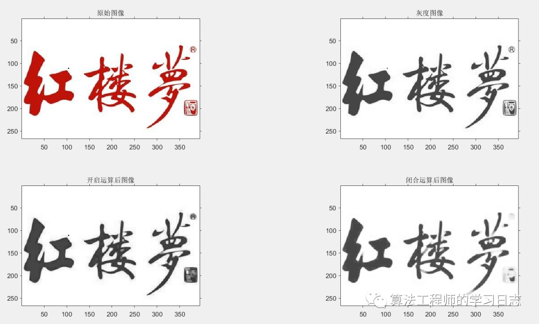 Matlab图像形态学处理—开操作和闭操作_OpenCV_02