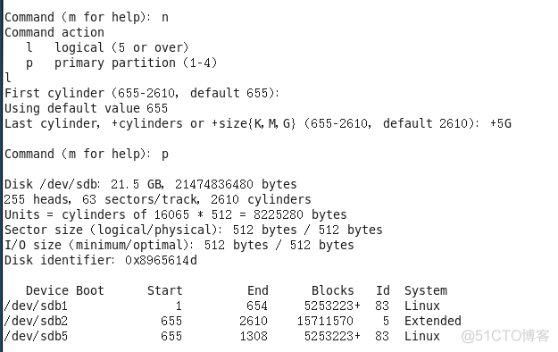 linux文件系统命令和分区  挂载_Linux使用_03