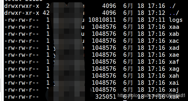 linux split切割文件和合并文件_Linux