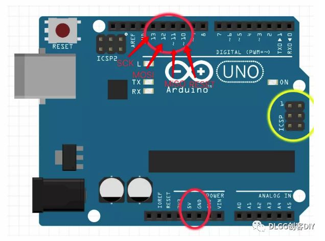 【arduino】arduino ISP下载程序方法，用arduino uno给M5 Module DC MOTOR下载程序_小程序_08