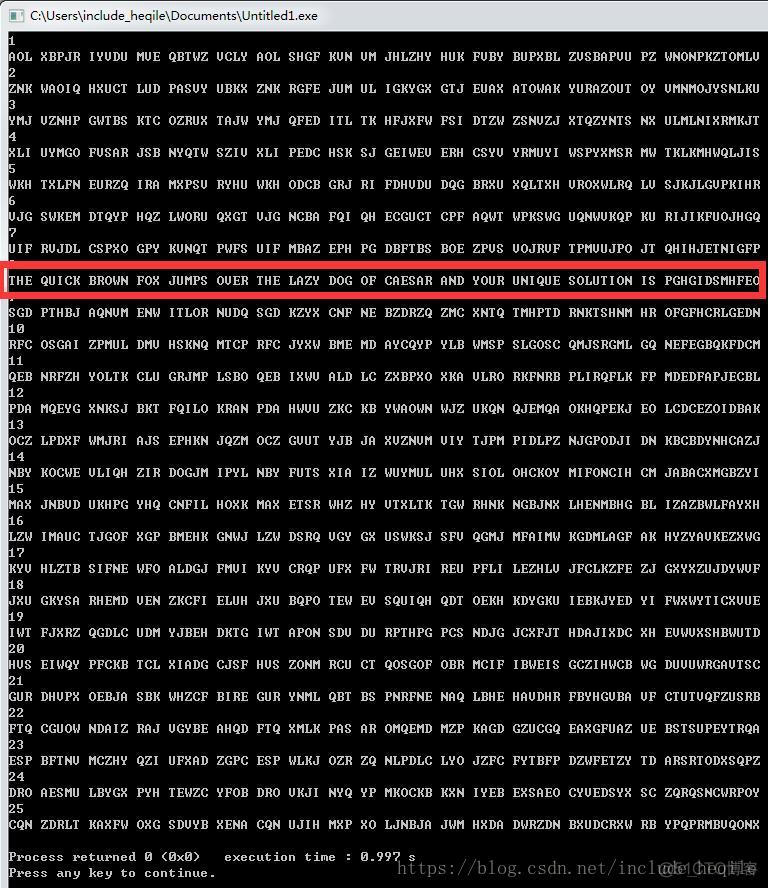 WeChall  Training:Crypto-Caesar WriteUp_经验分享