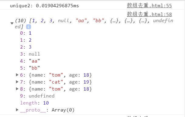 JavaScript之数组去重_编程_02