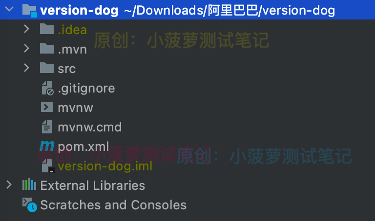 IntelliJ IDEA - open 项目后只显示项目中的文件，不显示项目结构_经验分享_06