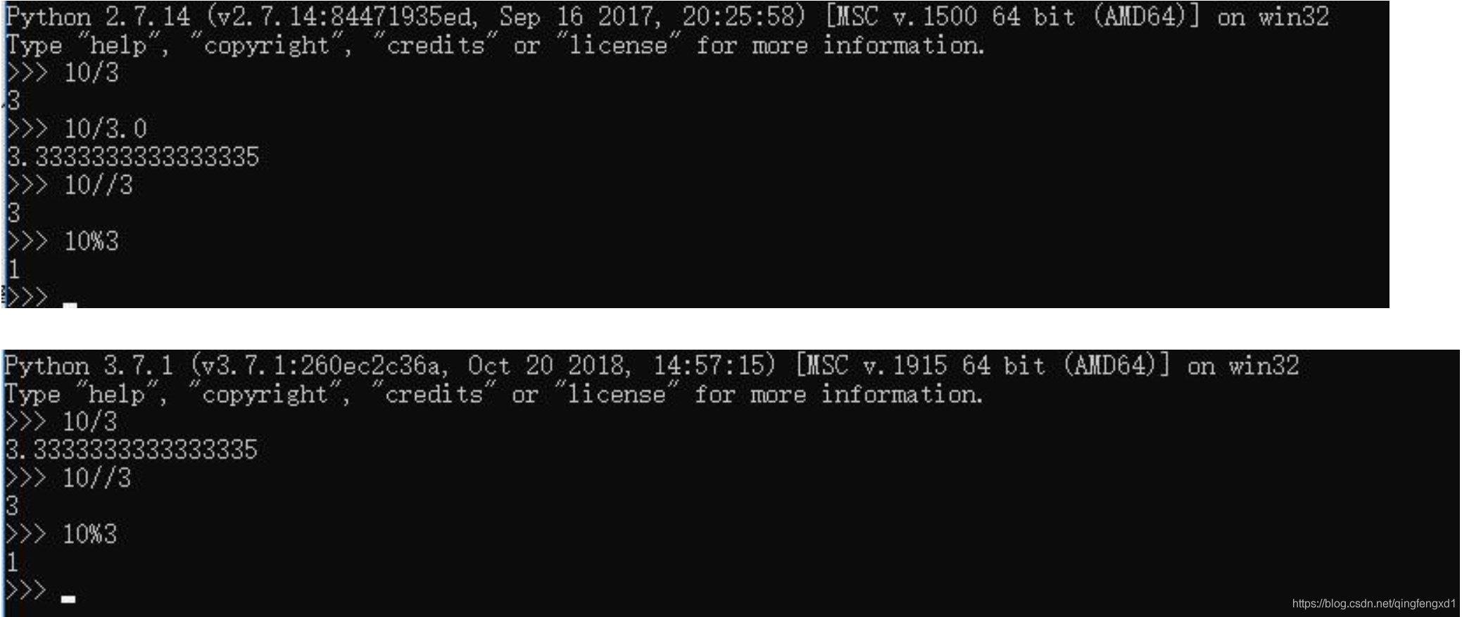 Python2和Python3除法差别_Python