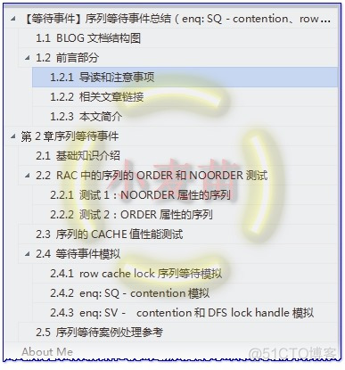 【等待事件】序列等待事件总结（enq: SQ - contention、row cache lock、DFS lock handle和enq: SV - contention）..._其他