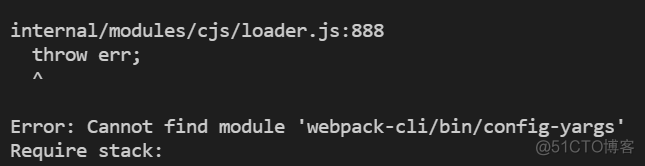 自己配置webpack报错总结_npm_05