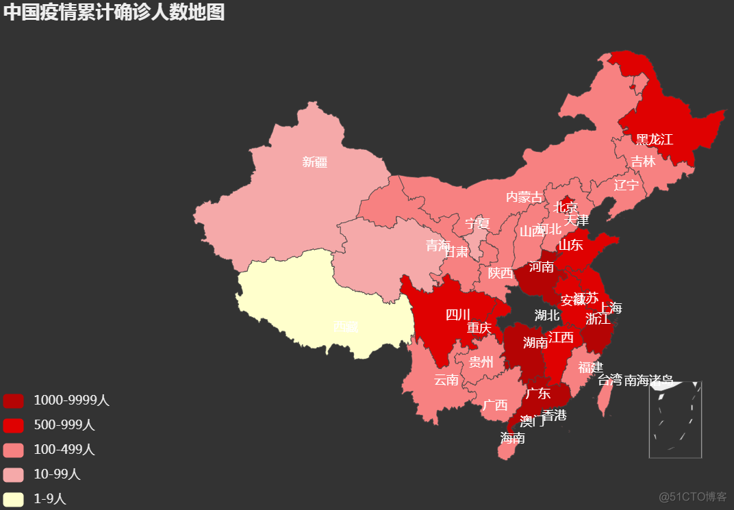 如何用 Python 来绘制玫瑰图等常见疫情图_Python_02