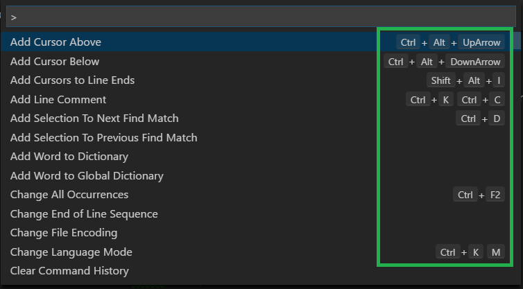 VS Code 20 个实用快捷键！_VS Code_25