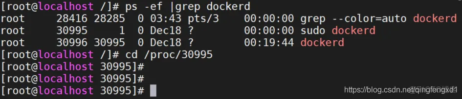 Linux 使用ps命令查看某个进程文件的启动位置_Linux_02