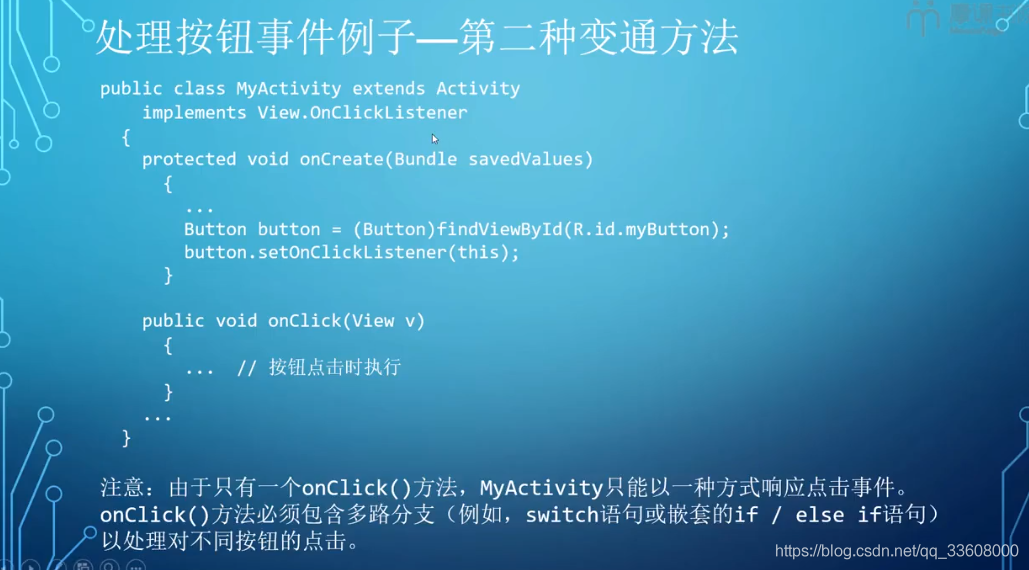 Android —— 事件处理的几种方法_Android_14