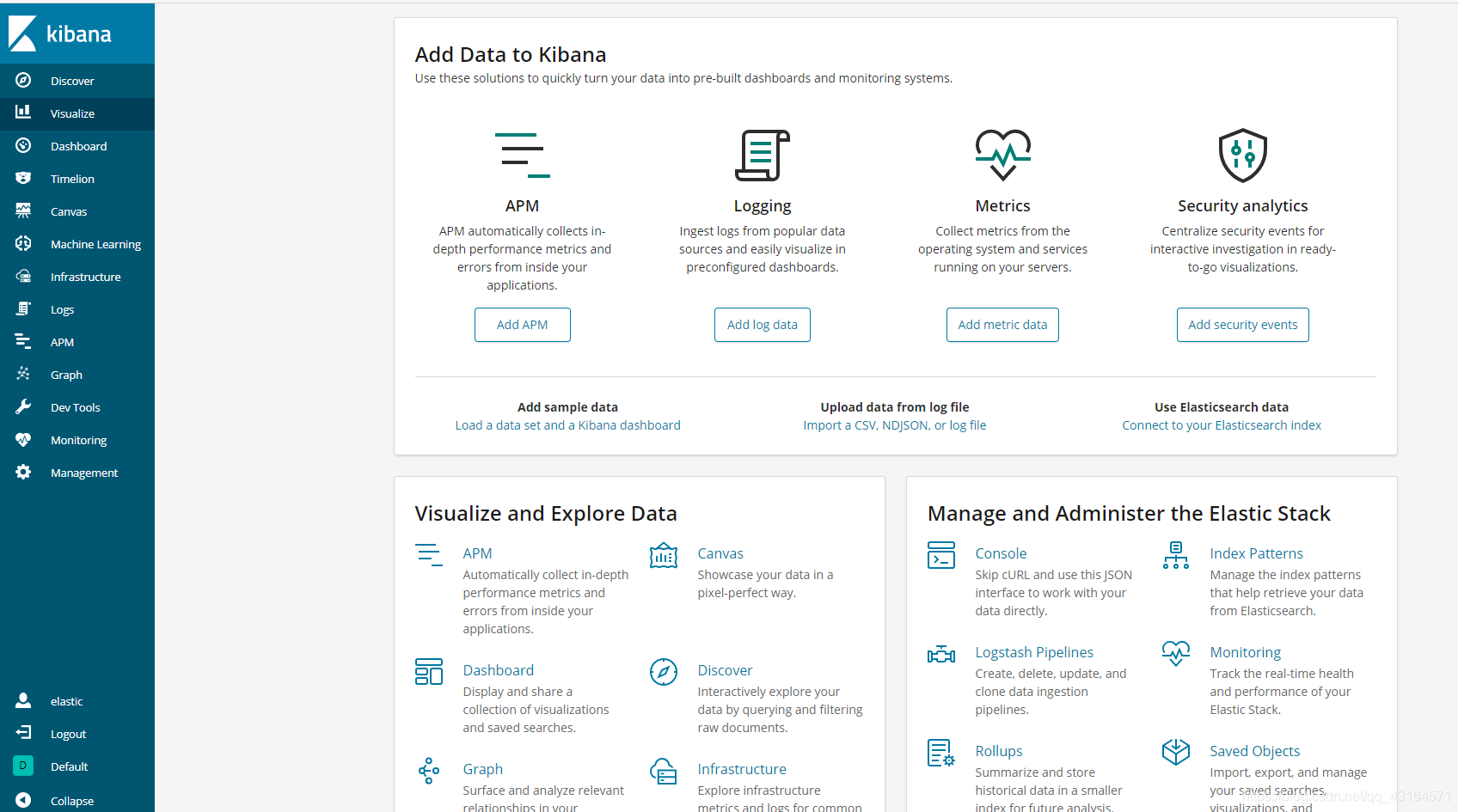 Kibana 6.5.4版本汉化_ELK