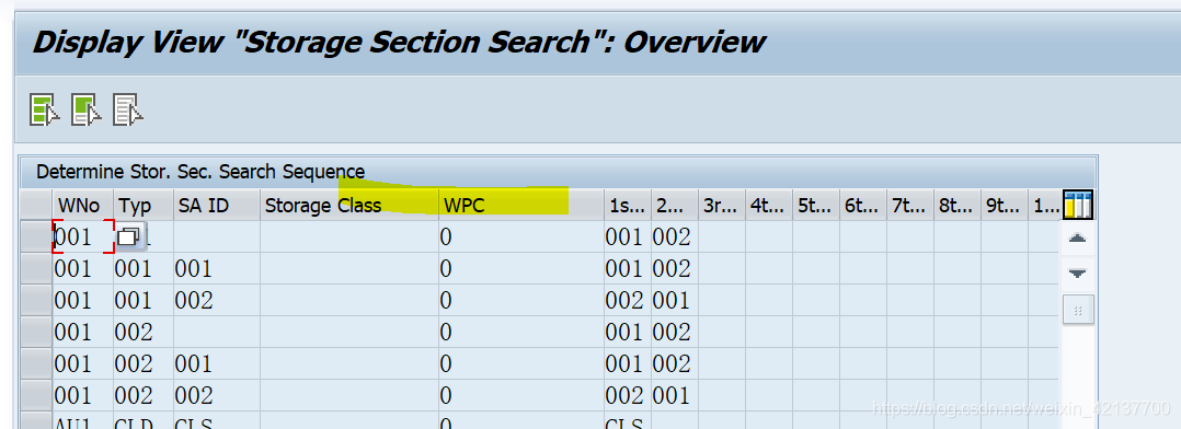 SAP WM Storage Type Search配置里的Storage Class & WPC标记_SAP文章_04