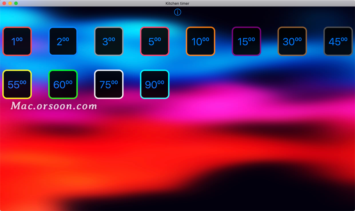 Kitchen timer for Mac(厨房计时器)_Mac_02