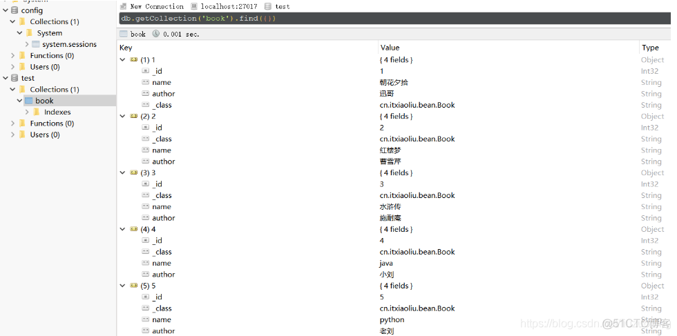 SpringBoot整合mongoDB_SpringBoot_02