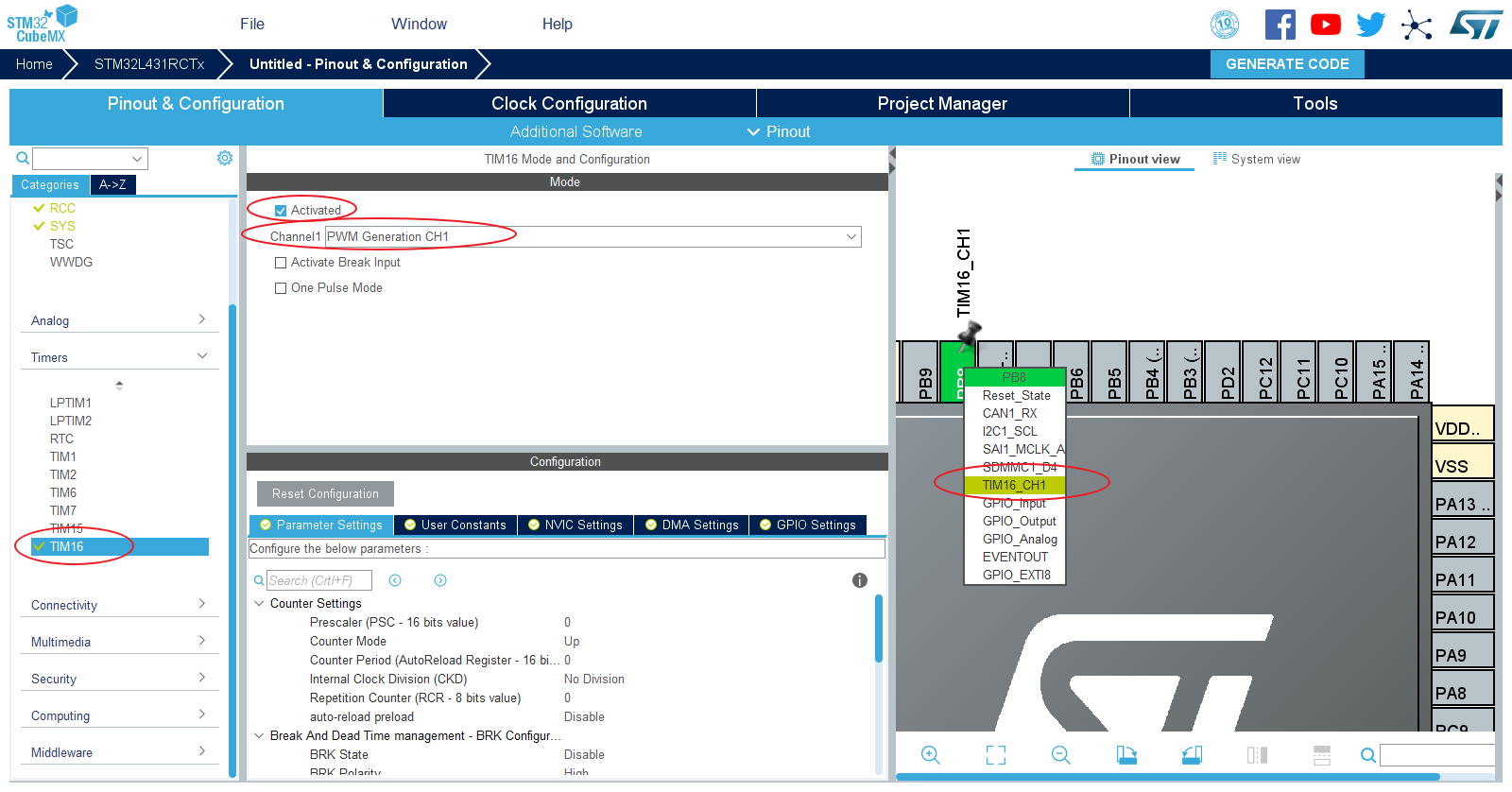 【STM32Cube_12】使用通用定时器产生PWM驱动蜂鸣器_STM32CubeMX_07