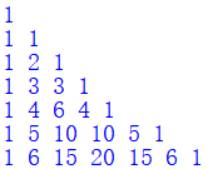 更多数学趣题：Pascal/杨辉三角_51CTO博客_数学中的杨辉三角