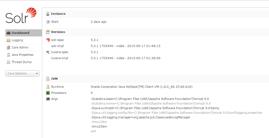 Solr学习总结（三）Solr web 管理后台_.net