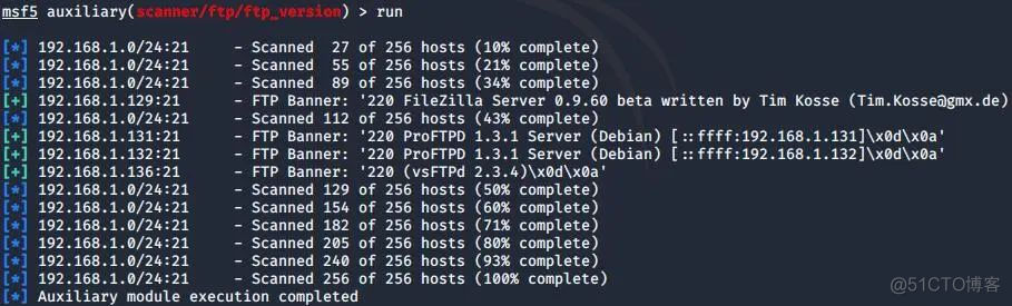 Metasploit -- FTP、Telnet和Http服务探测_Http服务探测_04