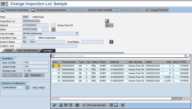 Physical Samples Management in SAP QM_SAP_14