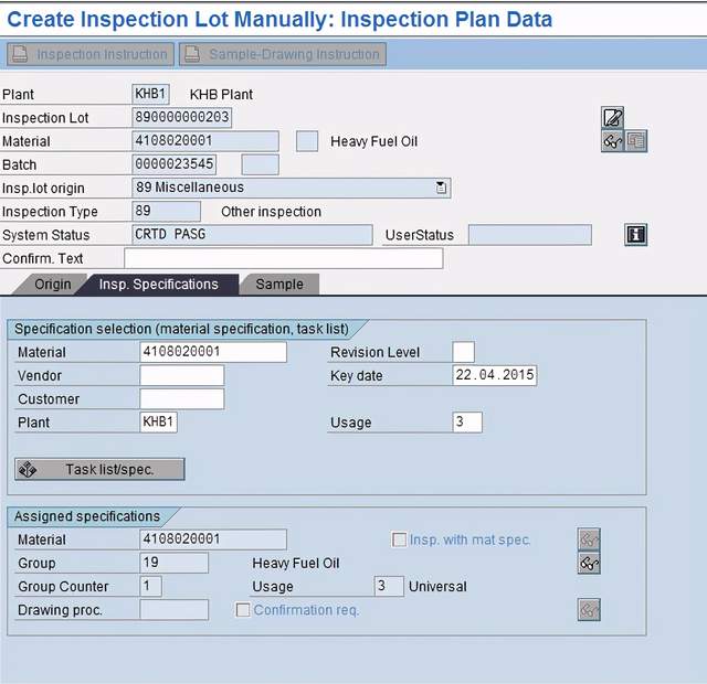 Physical Samples Management in SAP QM_SAP_10