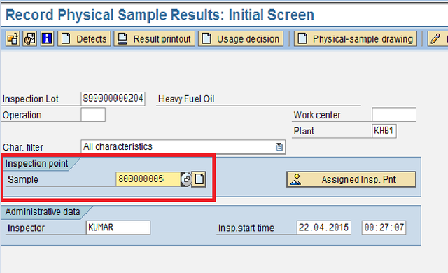 Physical Samples Management in SAP QM_SAP_15