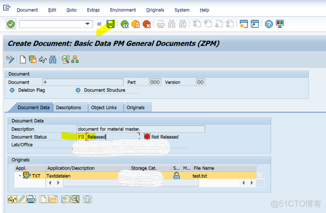 SAP MM 物料主数据的Document Data_SAP _06