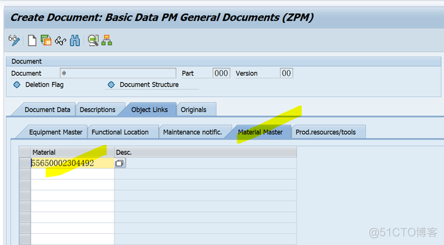 SAP MM 物料主数据的Document Data_SAP _05