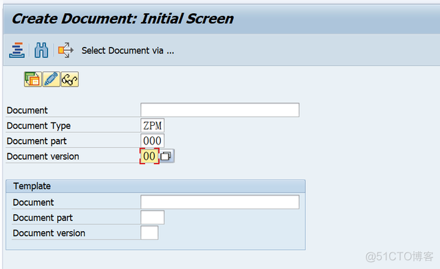 SAP MM 物料主数据的Document Data_SAP 