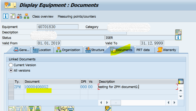 SAP PM 初级系列26 - 设备&功能位置的Document_SAP_03