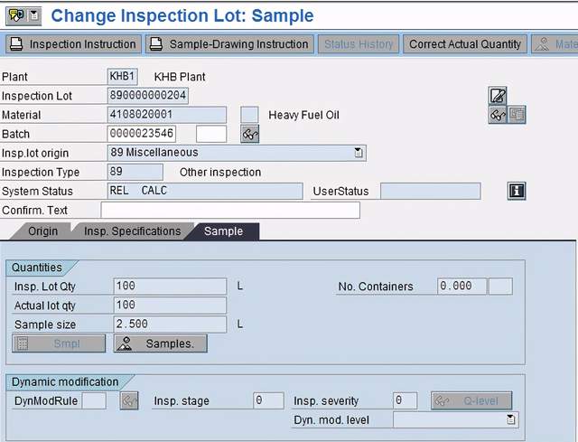 Physical Samples Management in SAP QM_SAP_12