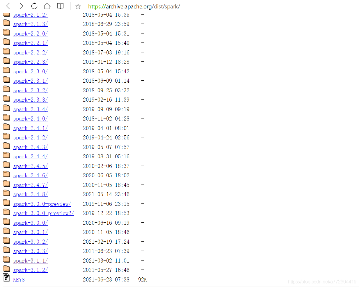 spark历史版本下载地址_经验分享