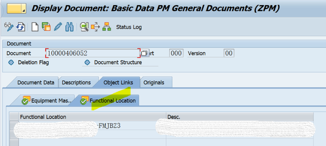 SAP PM 初级系列26 - 设备&功能位置的Document_SAP_02