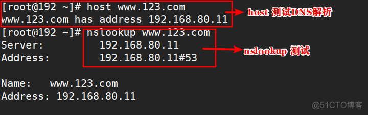 Linux中的DNS的正解析_服务器_10