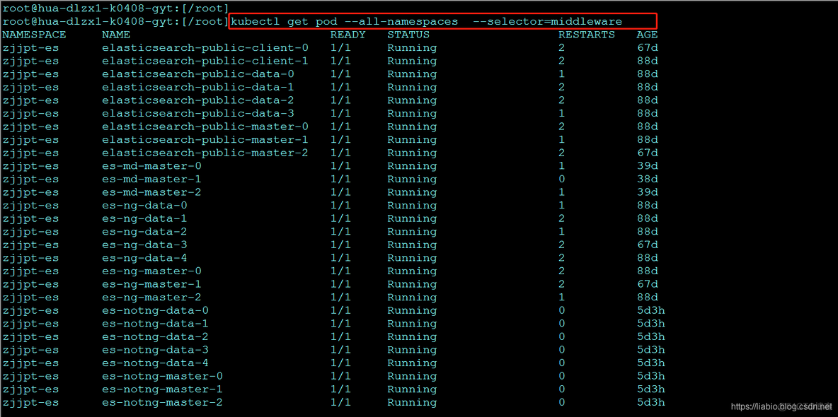 kubernetes API 查询各种骚操作 | label selector、field-selector查询_kubernetes