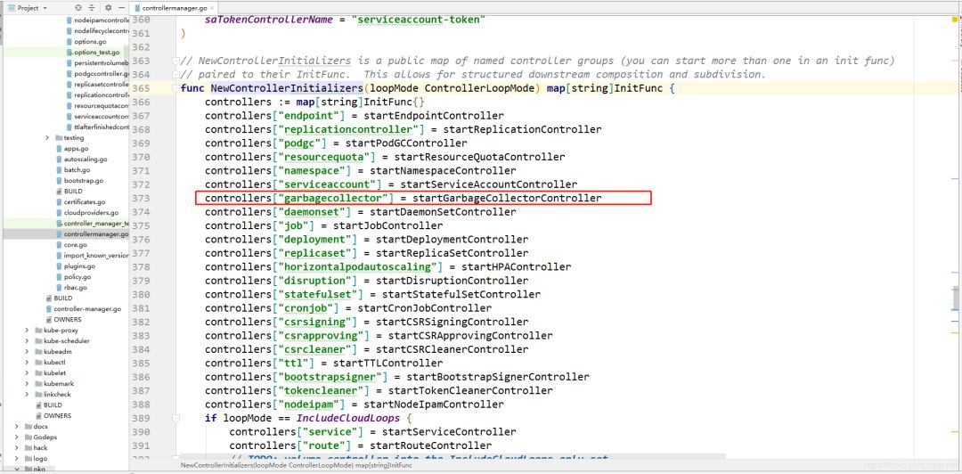 kubernetes垃圾回收器GarbageCollector Controller源码分析（一）_kubernetes_05