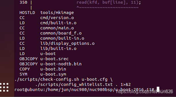 NUC980开源项目15-编译默认配置uboot_NUC980开源项目