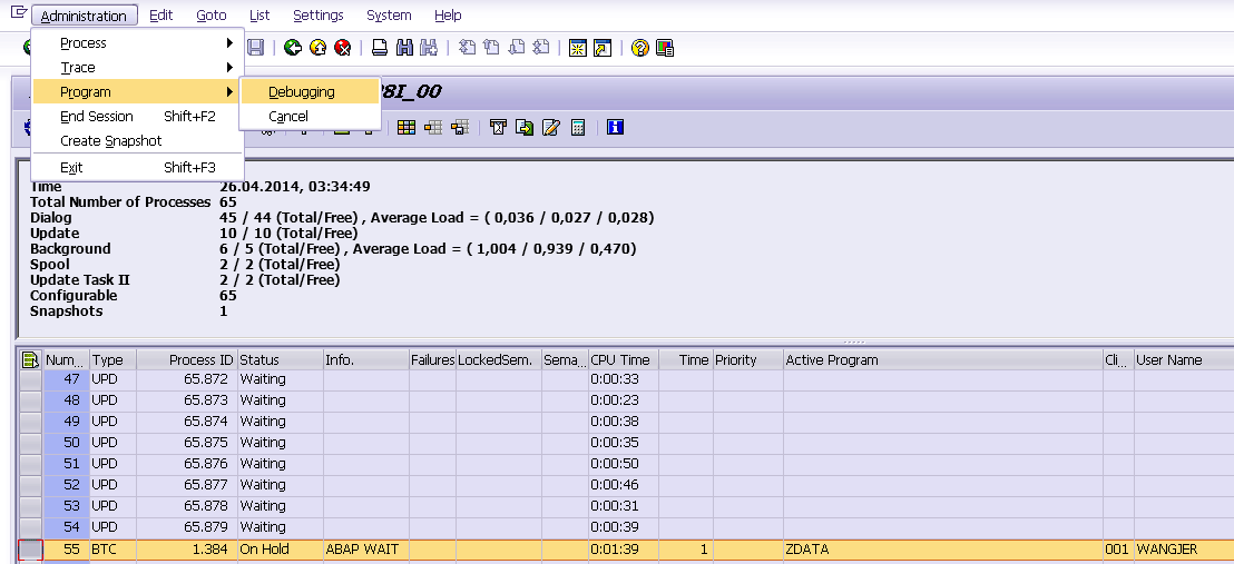 如何调试后台作业- how to debug background job_汪子熙的SAP 技术分享的技术博客_51CTO博客