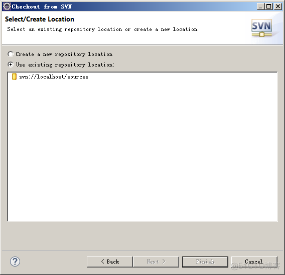 SVN安装使用及eclipse整合SVN_svn_23