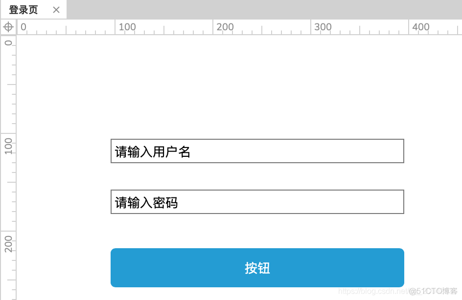 Axure快速入门（02） - 入门例子（登录案例）_# Axure_12