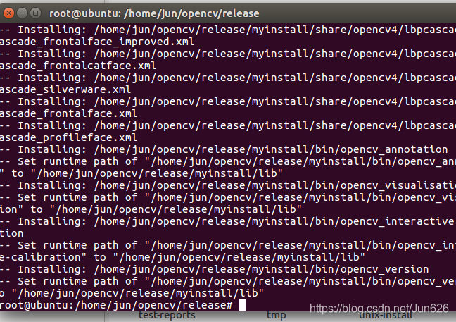 在UBUNTU编译opencv_opencv_11